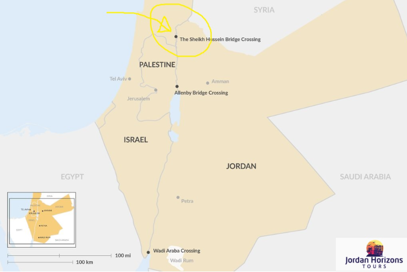 The Sheikh Hussein Border crossing